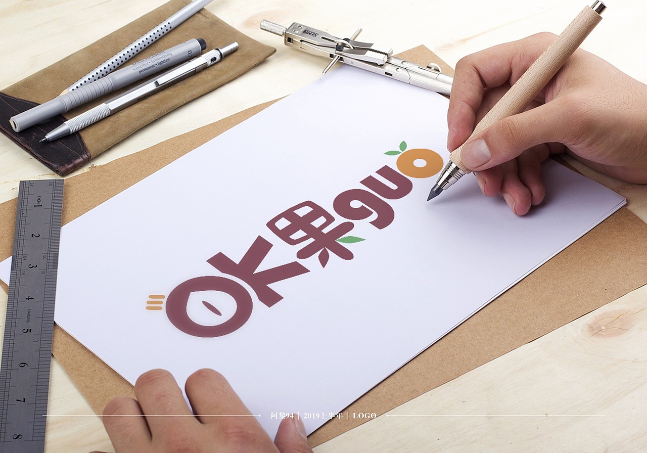 OK果LOGO