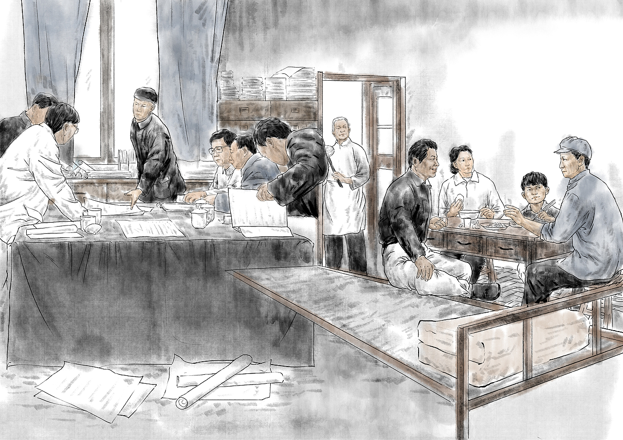 #2020青春答卷#水墨画 |【两弹一星钱学森】水墨画