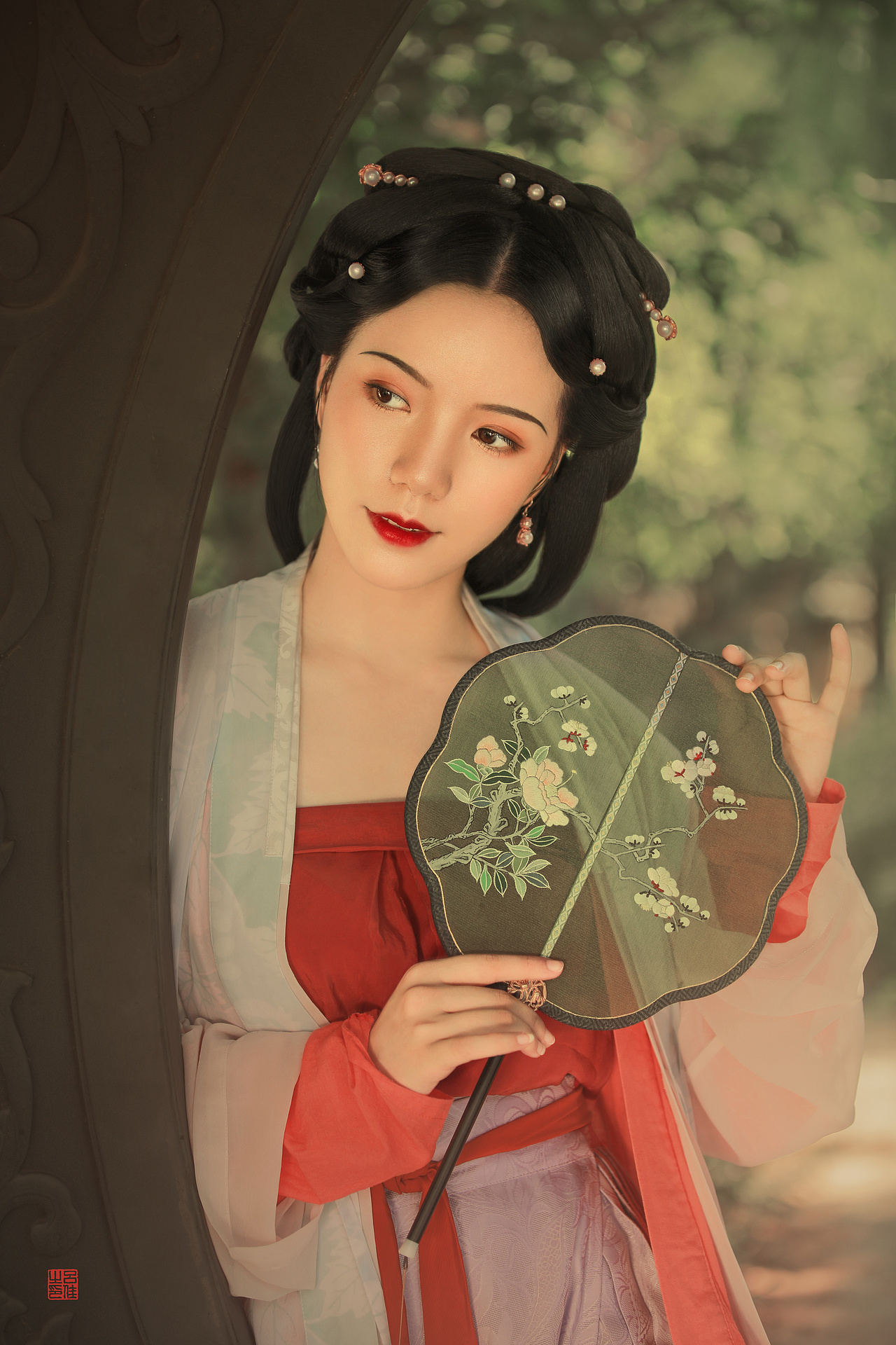 古风修图练习 图源 蝈蝈小姐（图ZMjc2OTA5Nzgw） - 人像摄影 - 站酷设计师朗读的四季海棠原创素材 - 站酷ZCOOL