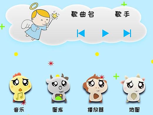 呆萌生肖主题（个人主页-ZMjg2NDM4MzI=） - 图标 - 站酷设计师小coolky原创素材 - 站酷ZCOOL