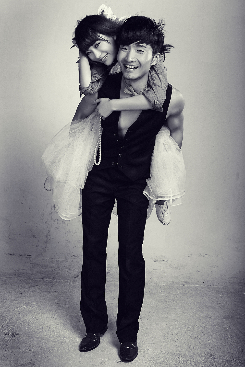 婚纱- 黑白映像02