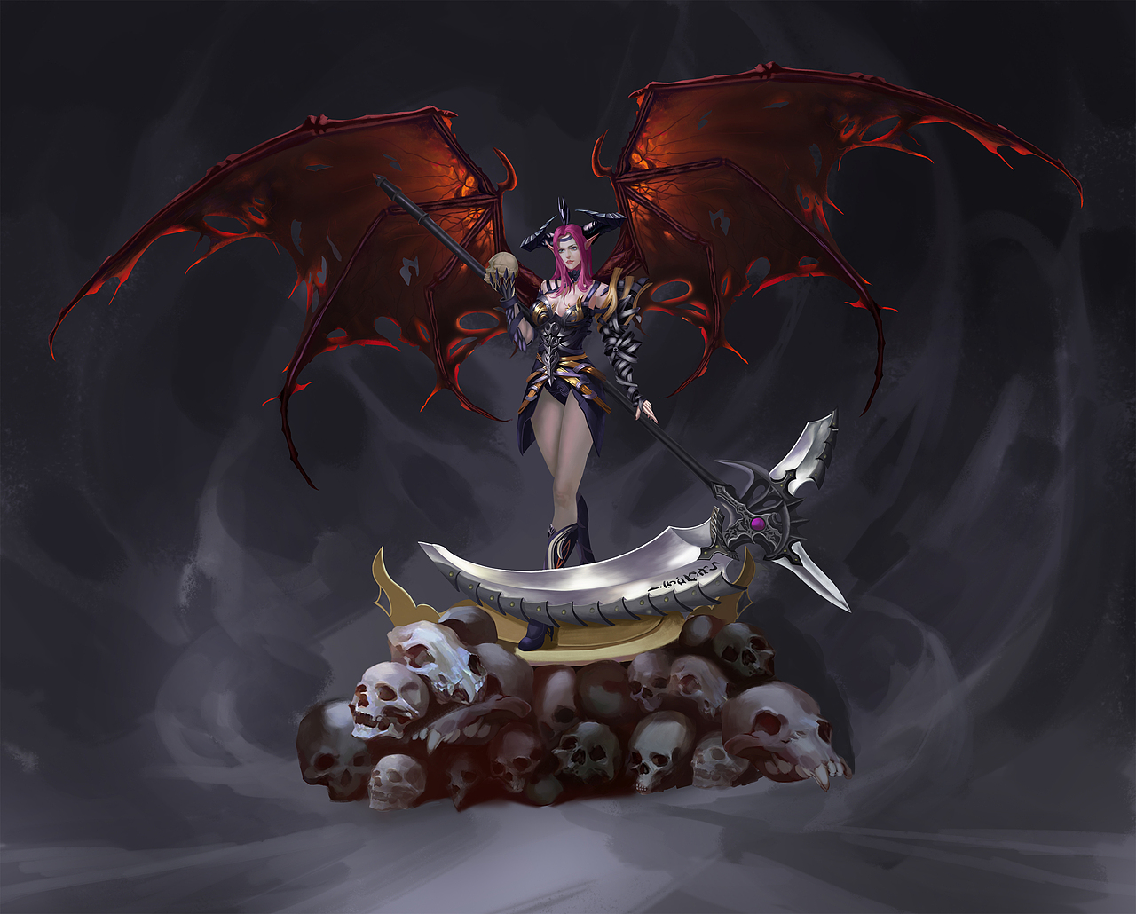 游戏人设以及分解图