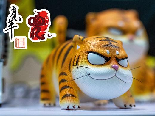 亮年“猛虎系列”周边——《七小虎》模型手办作品