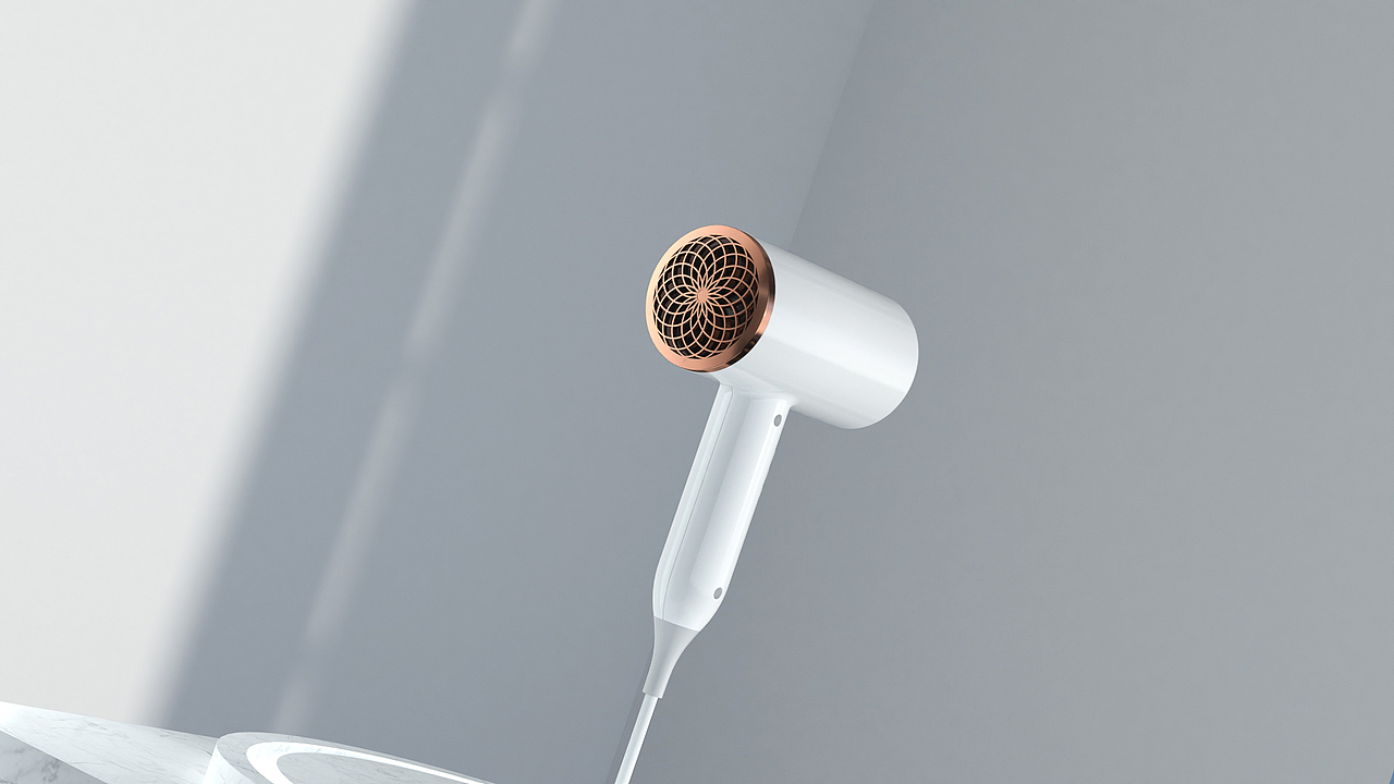 电吹风三维视频（图ZMjEyNjkxMTQ4） - 动画/影视 - 站酷设计师亿意视频工作室原创素材 - 站酷ZCOOL