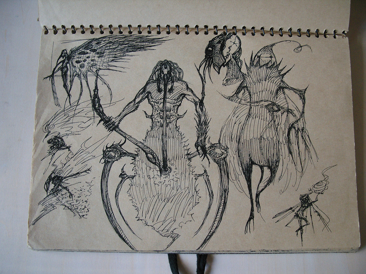 简单的一支黑笔+一本子带来的乐趣！（图ZNjkxNDc0MA==） - 创作习作 - 站酷设计师jjiifeng海原创素材 - 站酷ZCOOL