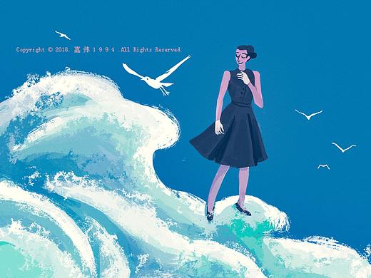 是云是海（个人主页-ZMjcyODM0NTY=） - 商业插画 - 站酷设计师不咕文化原创素材 - 站酷ZCOOL
