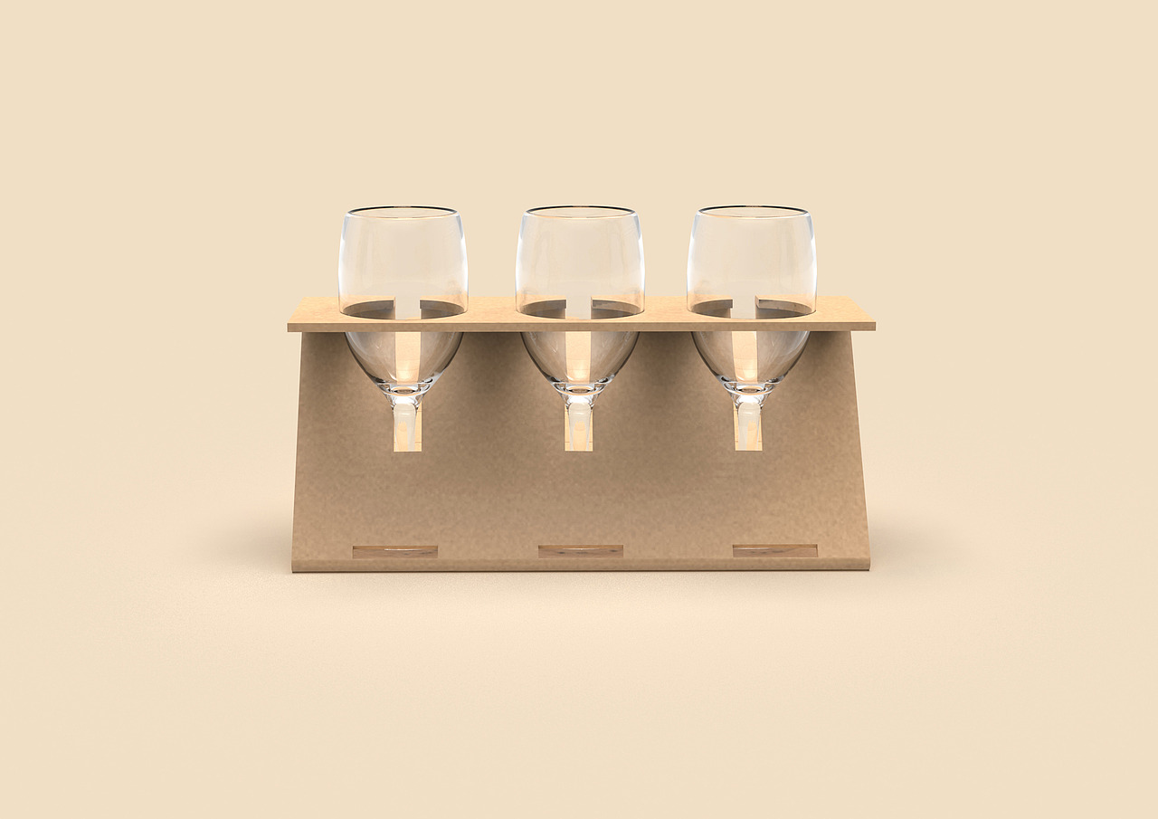 Shockproof & Cushioning Goblet Transport Packagin