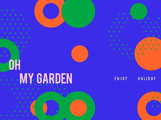 O garden identity design