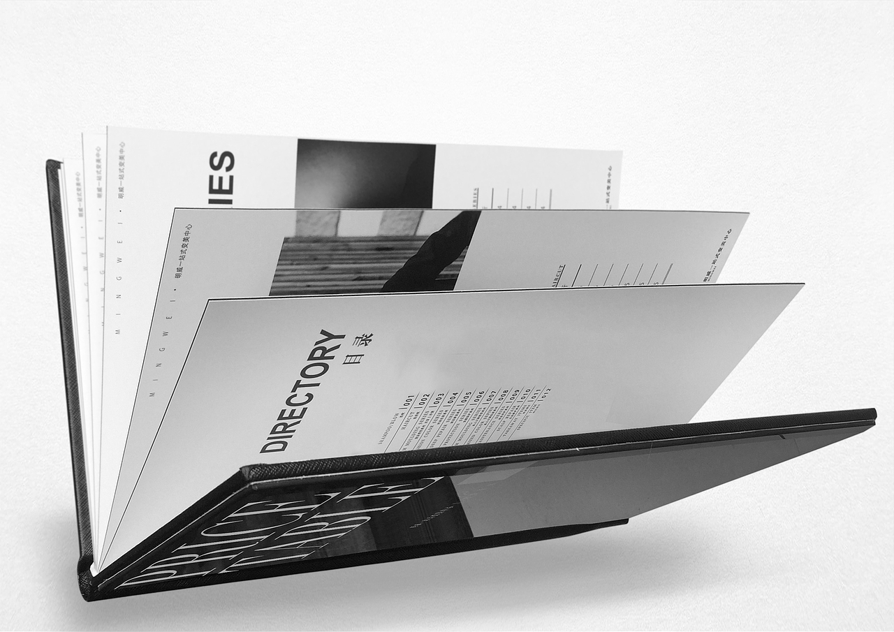 手册装帧 l 明威项目价表（图ZMTUyMDQ5MTQ4） - 书籍/画册 - 站酷设计师阿贵X先生原创素材 - 站酷ZCOOL