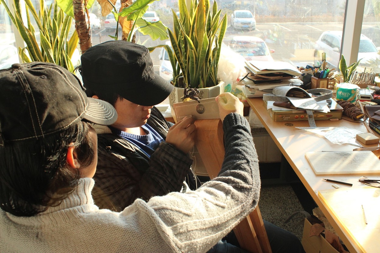 原创手工皮具-灵性之卷