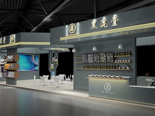 黑珑堂展位/茶博会/工装设计