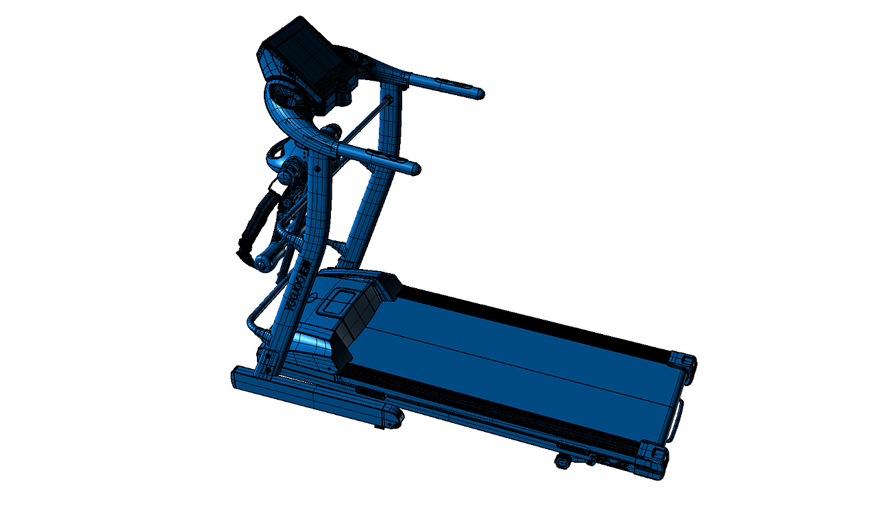 健身器材-跑步机产品渲染|网页|电商|创品汇设计 - 原创作品 - 站酷