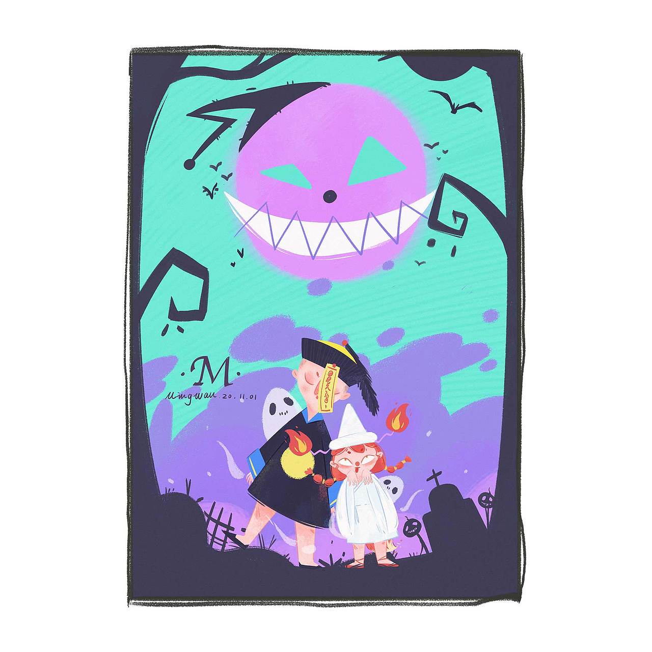 儿童插画（图ZMjMxODIxODIw） - 儿童插画 - 站酷设计师一吱明晚原创素材 - 站酷ZCOOL
