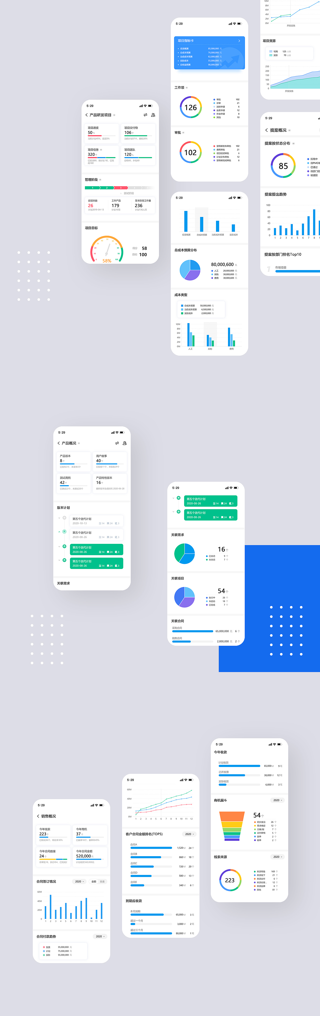 易趋APP-让项目管理更轻松(图ZMjY3NDUyNjcy) - APP界面 - 站酷设计师BlossomX原创素材 - 站酷ZCOOL