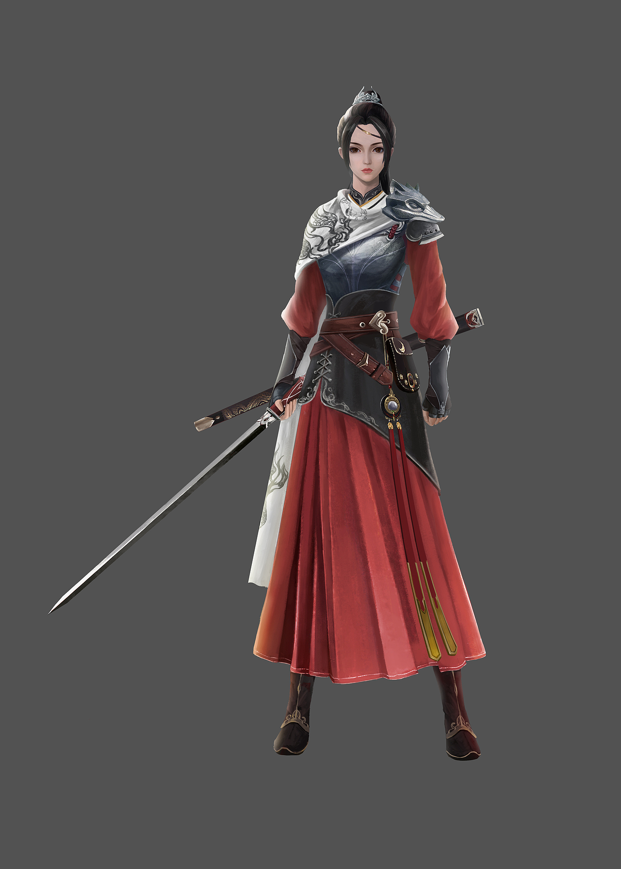 女剑客人设练习稿