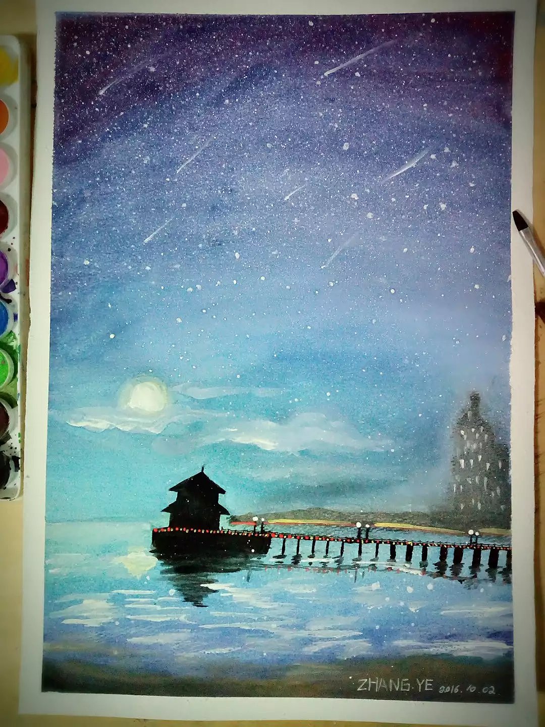 最近画的几幅水彩