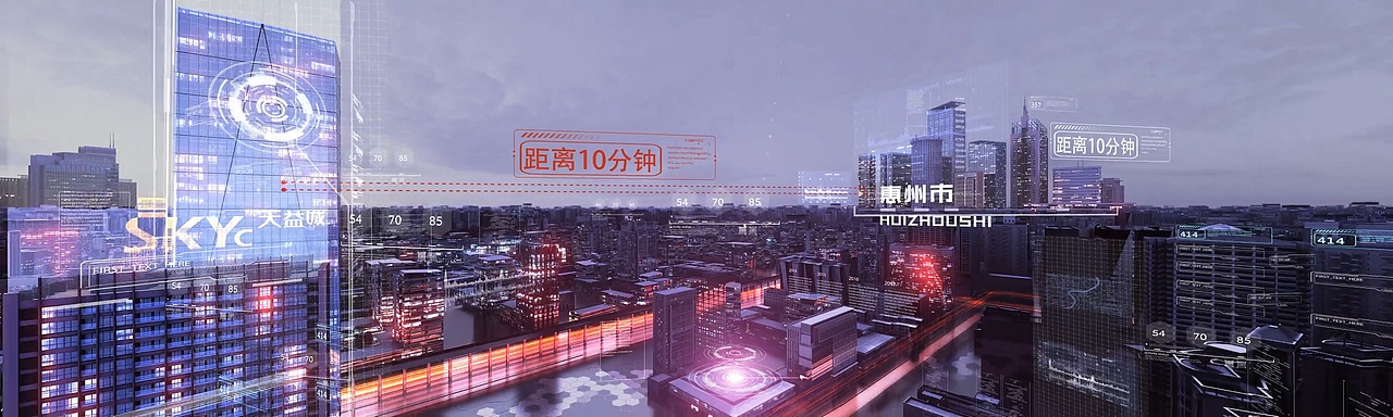 房地产动画三维区位后期包装