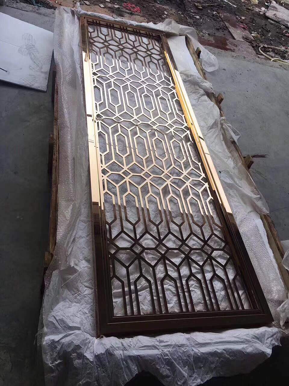 铝艺镂空花格格栅,无焊接无接缝无可挑剔