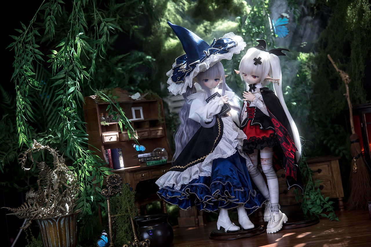 住在森林深处的魔女大人.. | bjd摄影