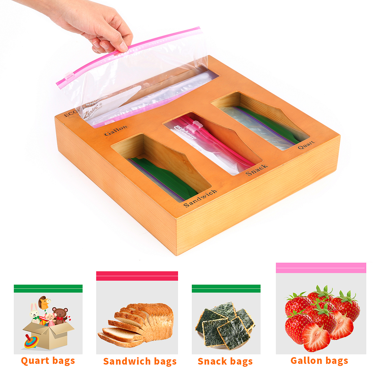 收纳盒亚马逊详情设计