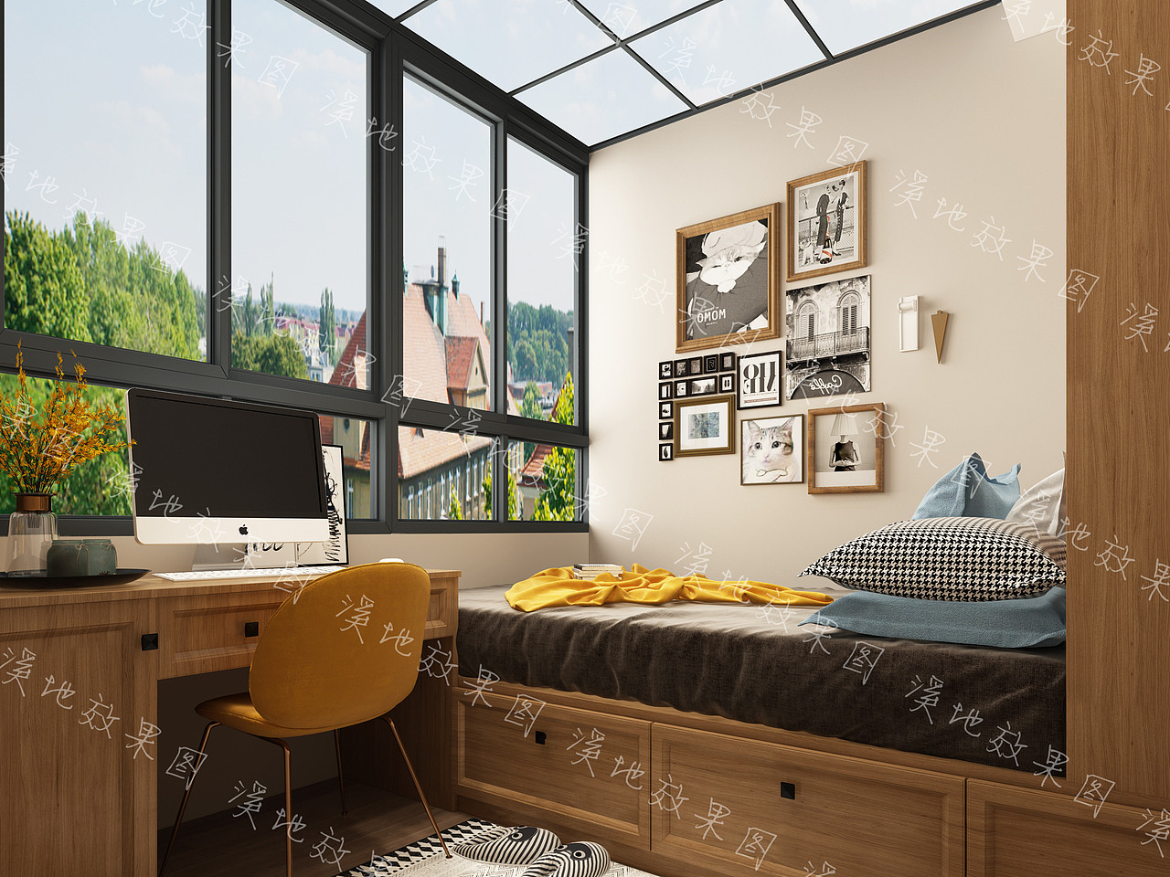 北欧效果图案例