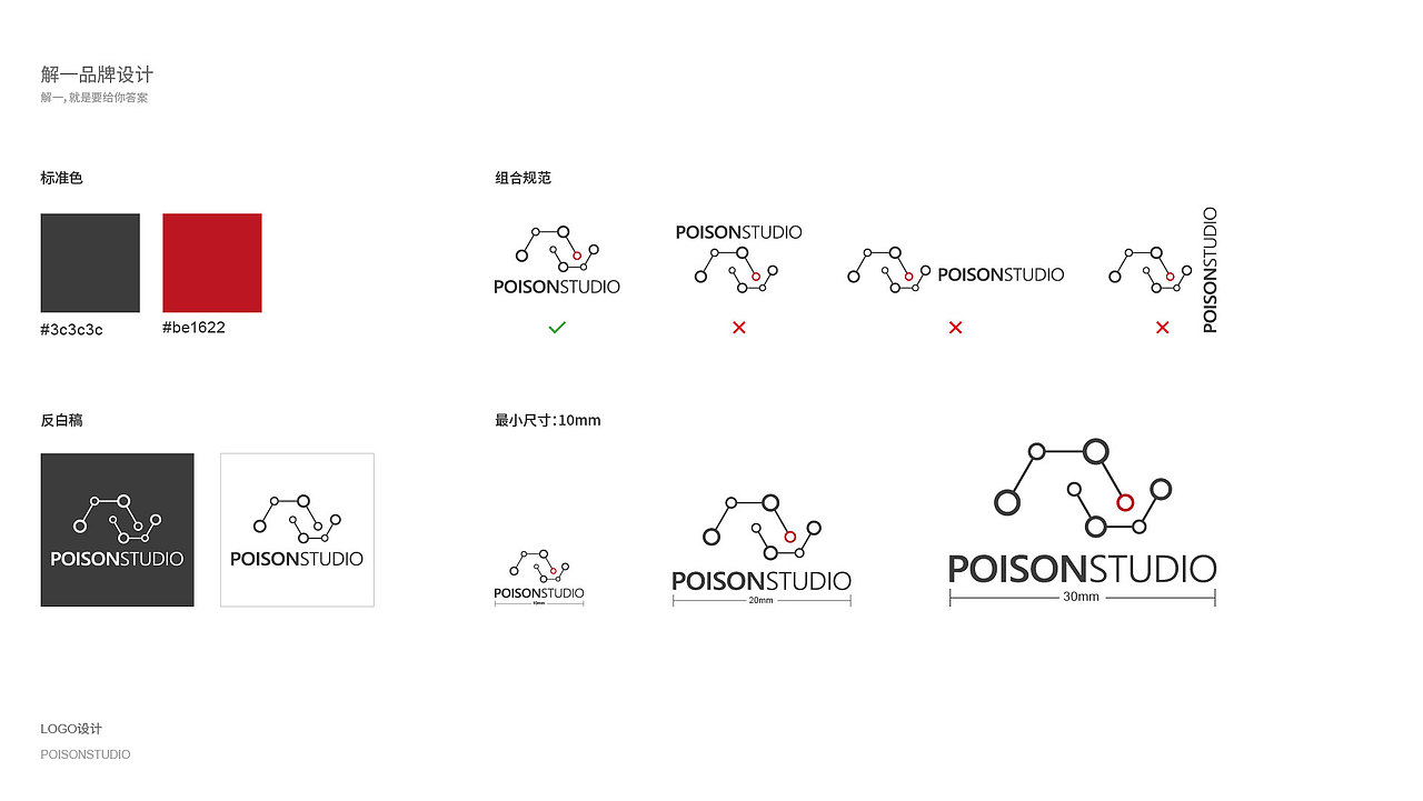 【POISONSTUDIO】 摄影工作室 LOGO设计（图ZMTE1NDE0ODcy） - Logo - 站酷设计师大王植树原创素材 - 站酷ZCOOL
