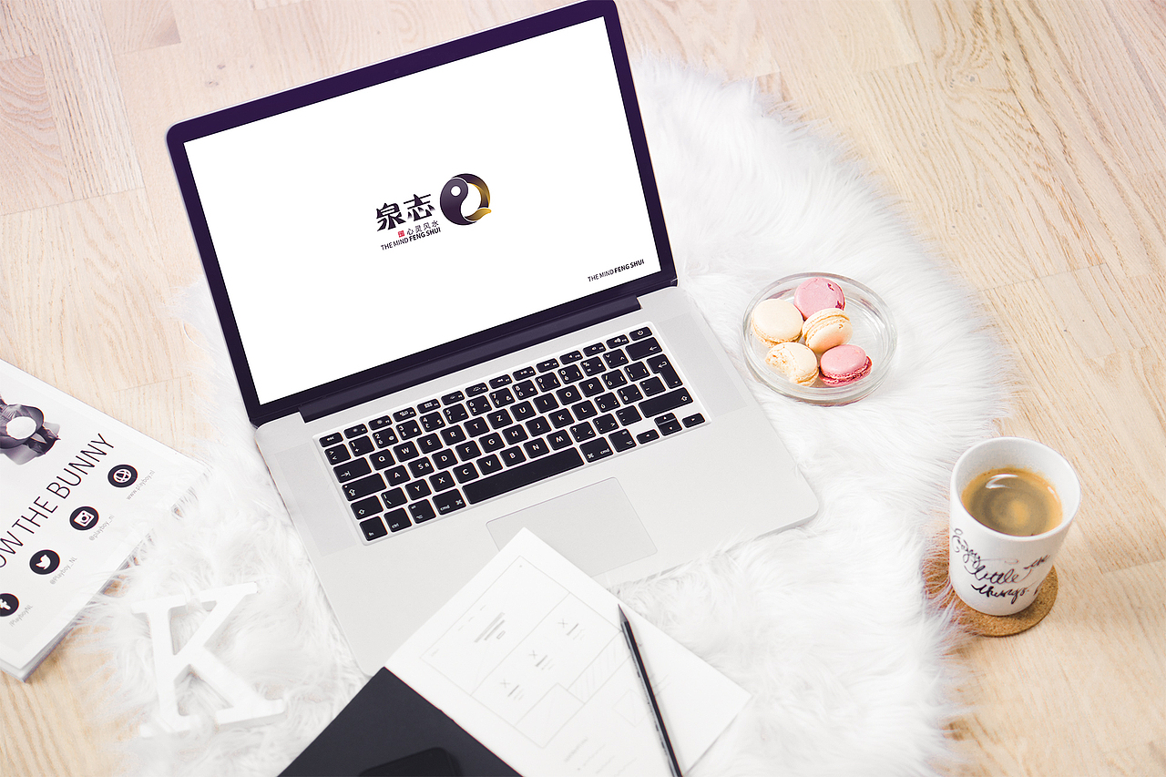 泉志心灵风水LOGO设计（图ZMTM5ODQ3Njc2） - Logo - 站酷设计师悟杰品牌视觉设计原创素材 - 站酷ZCOOL