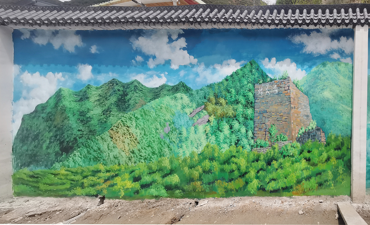 乡村振兴,新农村文化墙,新农村墙绘,新农村壁画