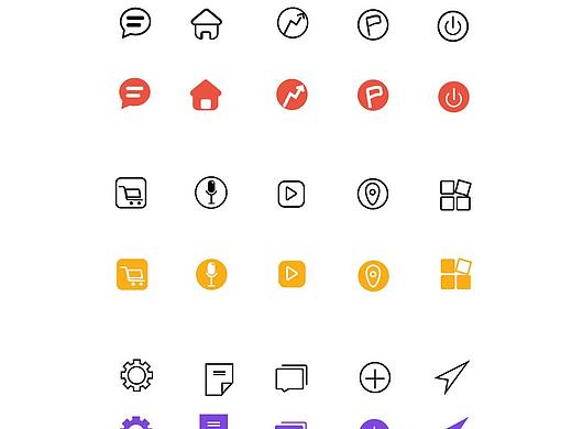 UI 功能性图标