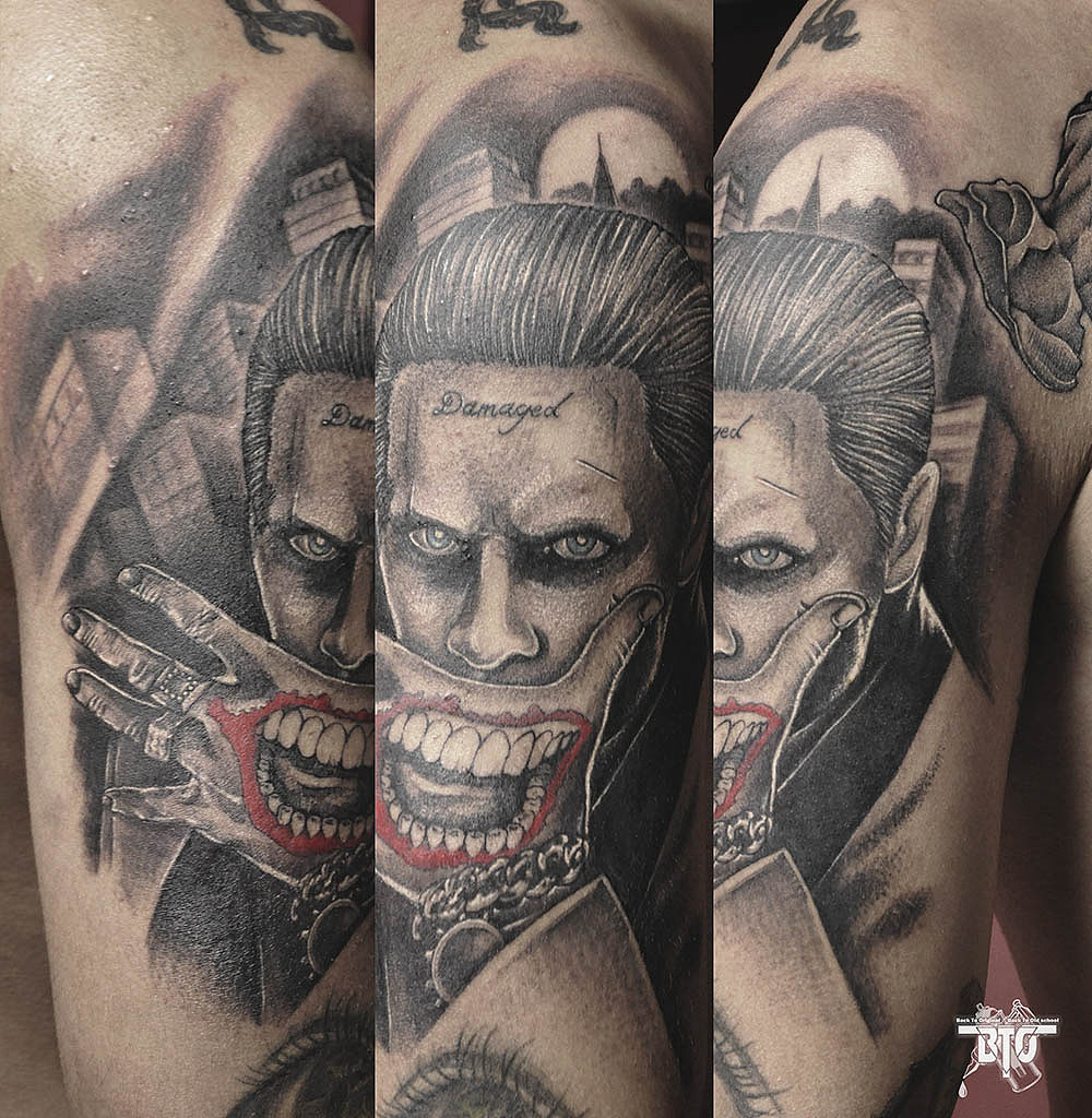 BTO tattoo 原 刺青 呼延良澔 2017部分写实黑灰作品