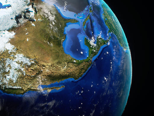 C4D地球写实材质（个人主页-ZNTE0ODM4Mjg=） - 场景 - 站酷设计师雾岛董香男友原创素材 - 站酷ZCOOL