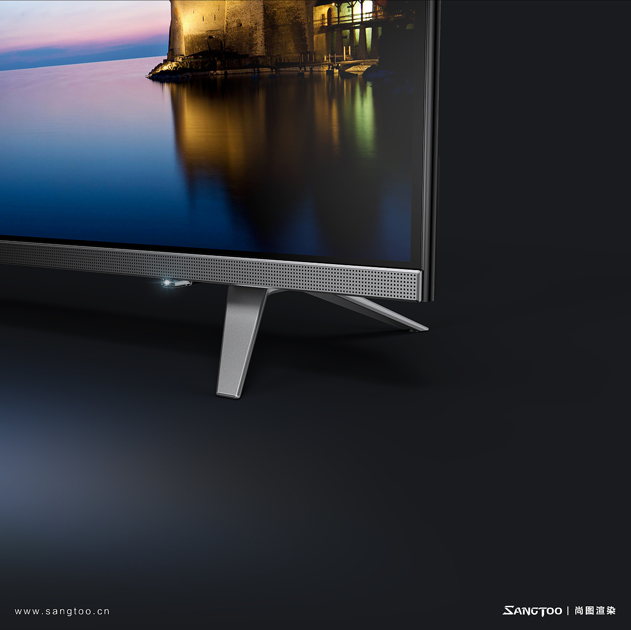 创维智能高清电视产品效果图 / 产品渲染