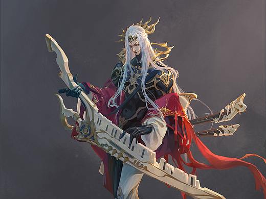 来自角色基础班主讲高云老师的最新课范《乐师》