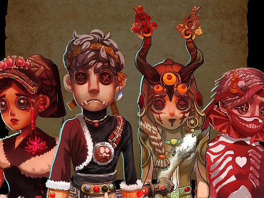 第五人格同人时装大赛（个人主页-ZNTIyOTA1ODA=） - 游戏原画 - 站酷设计师双丰山心原创素材 - 站酷ZCOOL