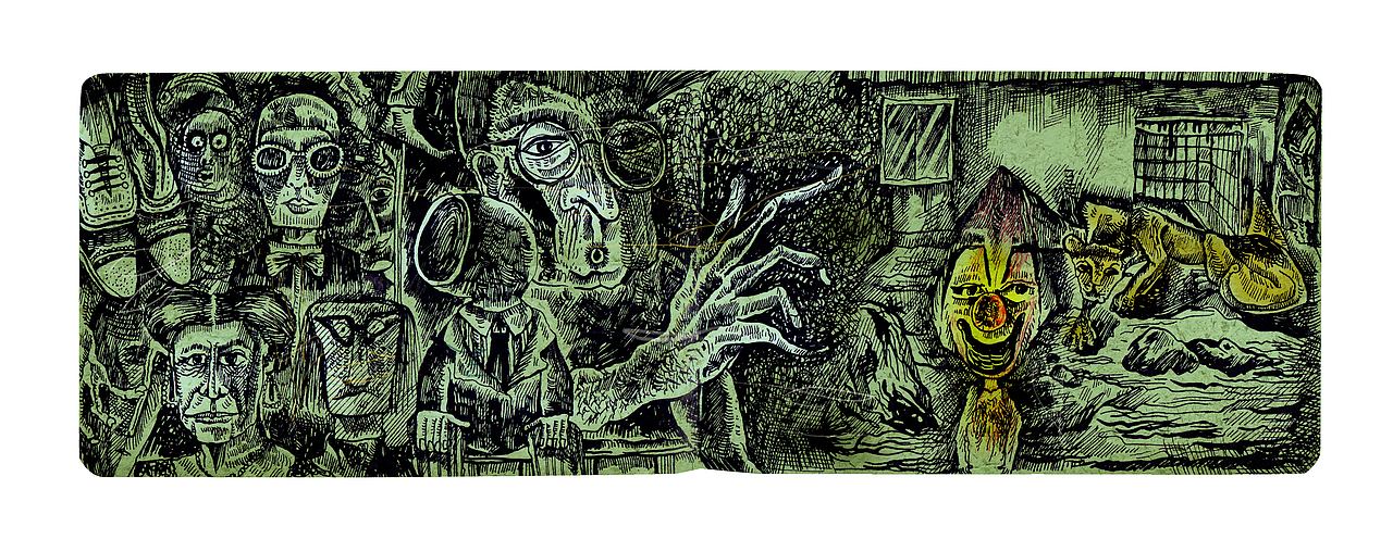 百年孤独(图ZNTc1NDczOTI=) - 绘画 - 站酷设计师祛魅研究所原创素材 - 站酷ZCOOL