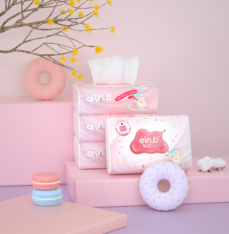 保湿纸包装设计（图ZMTY3MDA3NjIw） - 包装 - 站酷设计师梁山博原创素材 - 站酷ZCOOL