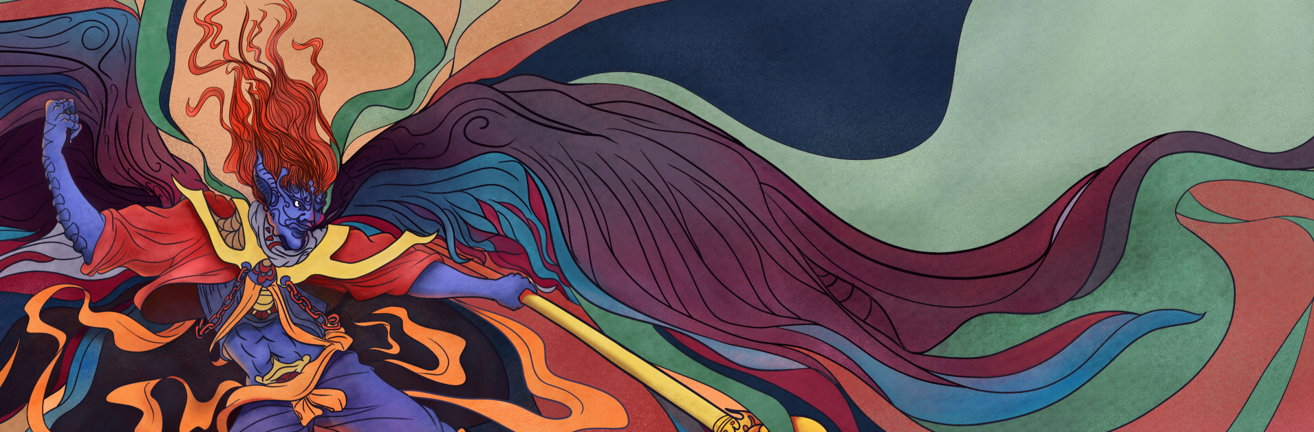 《封神演义》系列插画设计