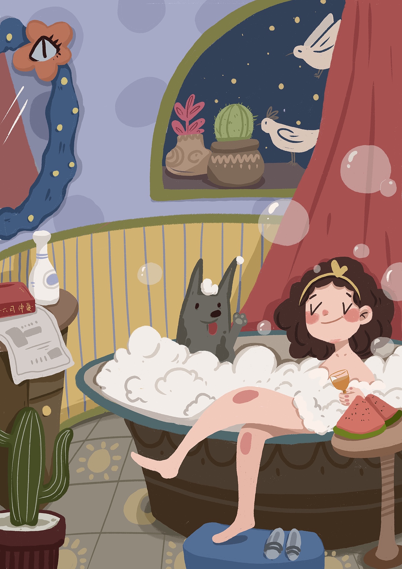 原创系列插画（图ZMjY4MTUxMjcy） - 绘本 - 站酷设计师六月仲夏原创素材 - 站酷ZCOOL