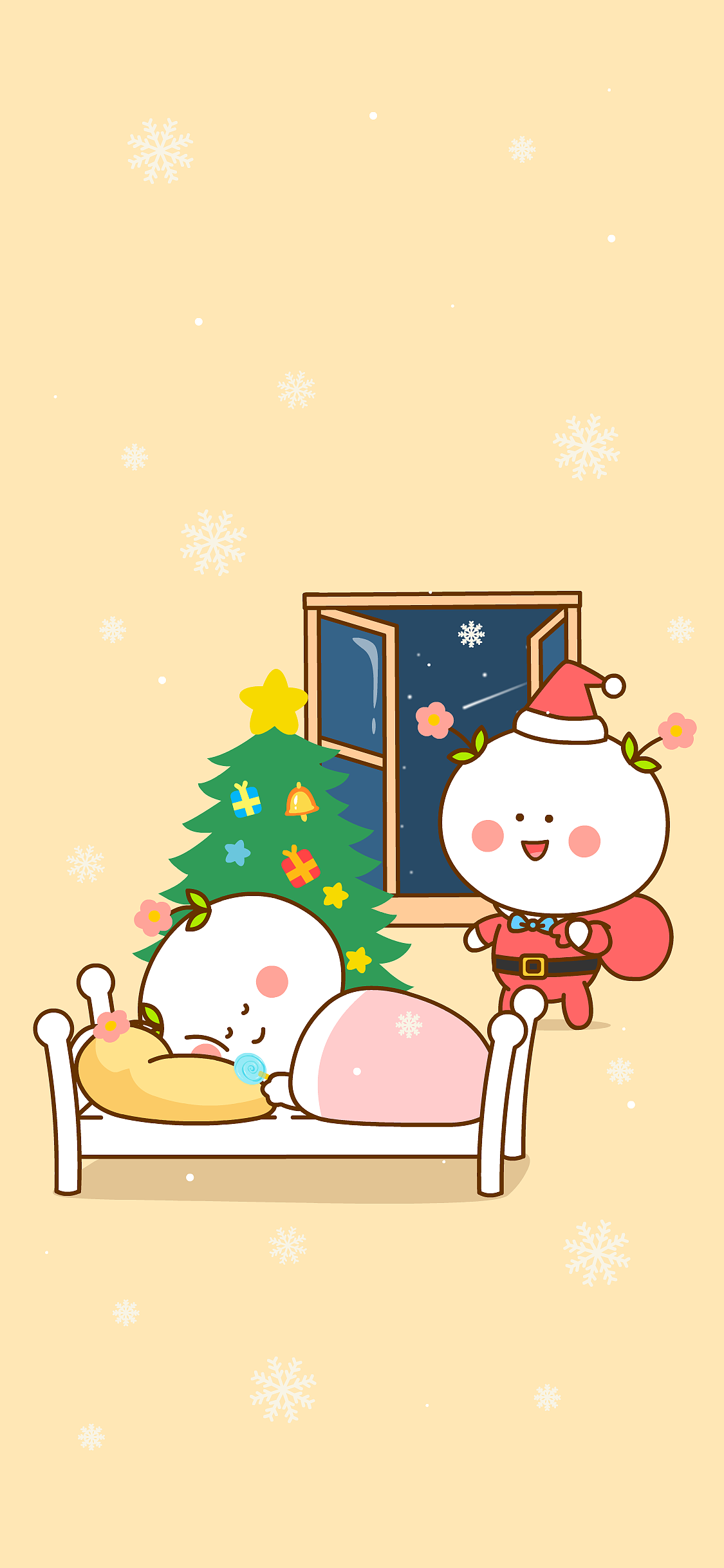 二花 桃小仙 圣诞节 merry christmas