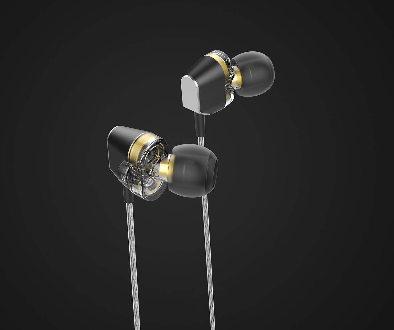 入耳式耳机渲染