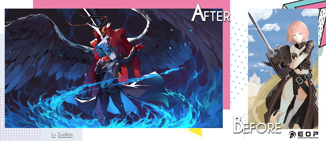 元素动力 | 近期已毕业学员入学前后作品对比part.