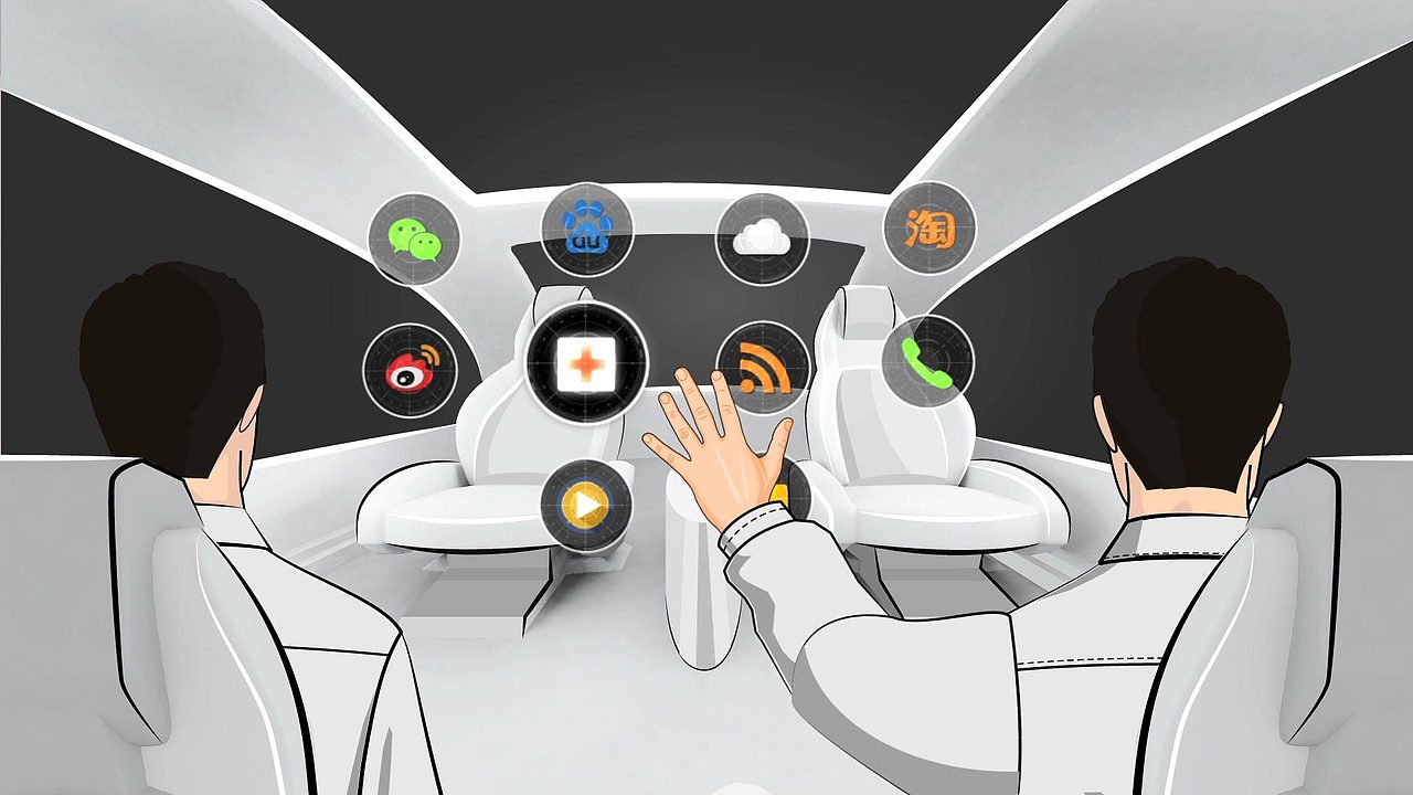 极鱼科技－汽车＋手势新体验（图ZMTMzMjEwNTY0） - Motion Graphic - 站酷设计师一直执牛耳原创素材 - 站酷ZCOOL