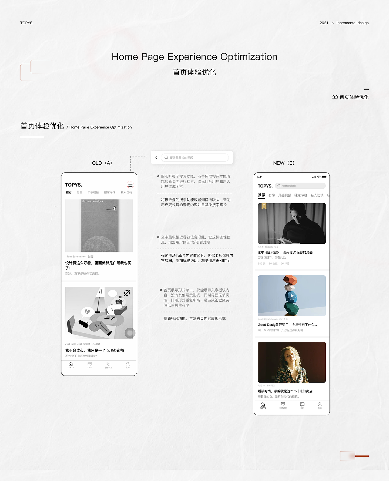 TOPYS 增量设计作品