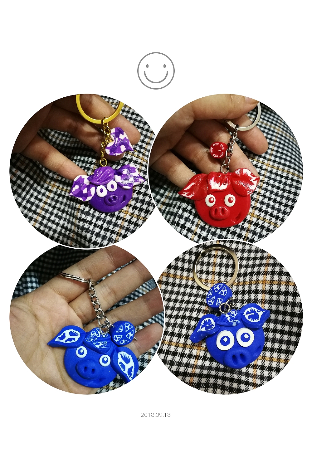 DIY软陶钥匙扣（图ZMTI5MTc3NzU2） - 其他手工艺 - 站酷设计师唐唐的拾光小记原创素材 - 站酷ZCOOL