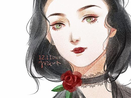 頭像練習(xí)（個(gè)人主頁-ZMzIwNjk5MzI=） - 創(chuàng)作習(xí)作 - 站酷設(shè)計(jì)師妖風(fēng)且吟原創(chuàng)素材 - 站酷ZCOOL