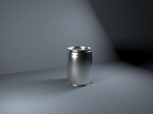 C4D初学:铁罐练习