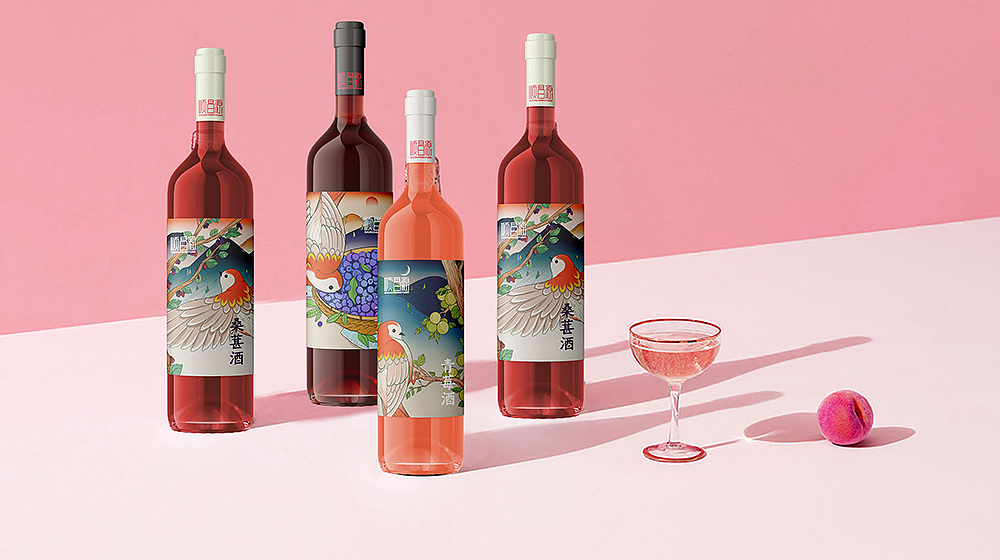 果酒-插画包装设计|平面|海报|狼耕创意设计_原创作品-站酷zcool