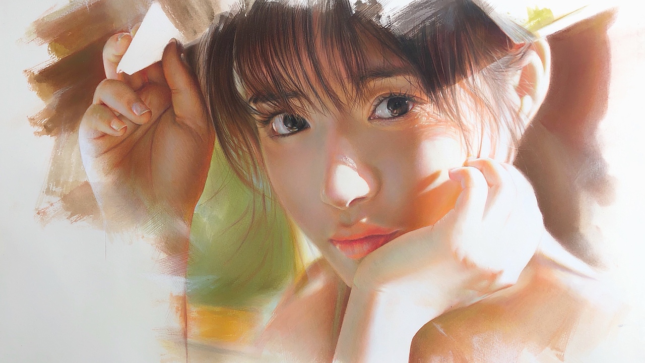 彩铅《那天午后》（图ZMjczODAzMzky） - 绘画 - 站酷设计师大叔左右原创素材 - 站酷ZCOOL