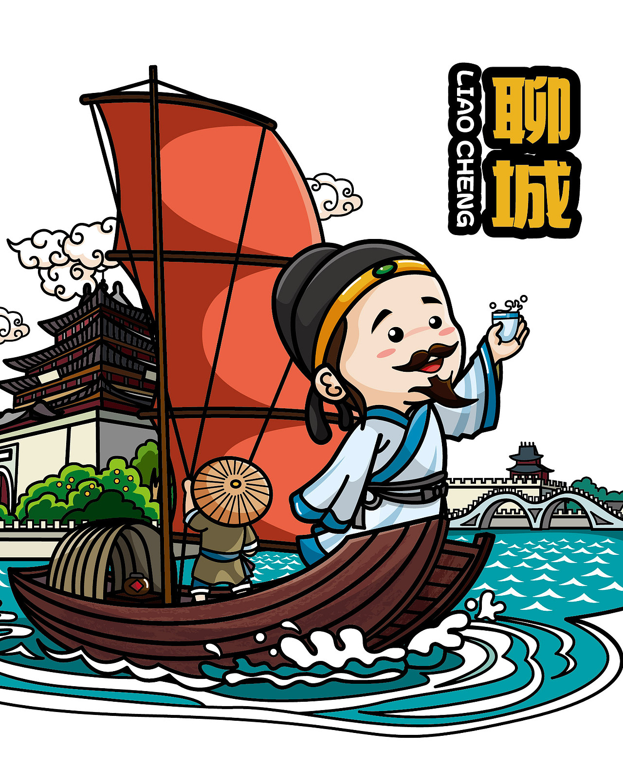 萌翻山东十七地市醉萌形象来了,哪个更能萌化你的心?