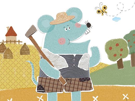 英语绘本Town Mouse and Country Mouse《田鼠与家鼠》